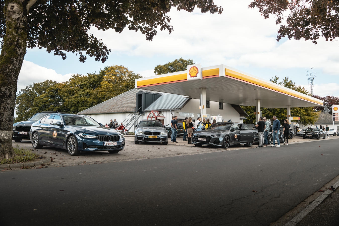Fuel x Fury convoy on the road
