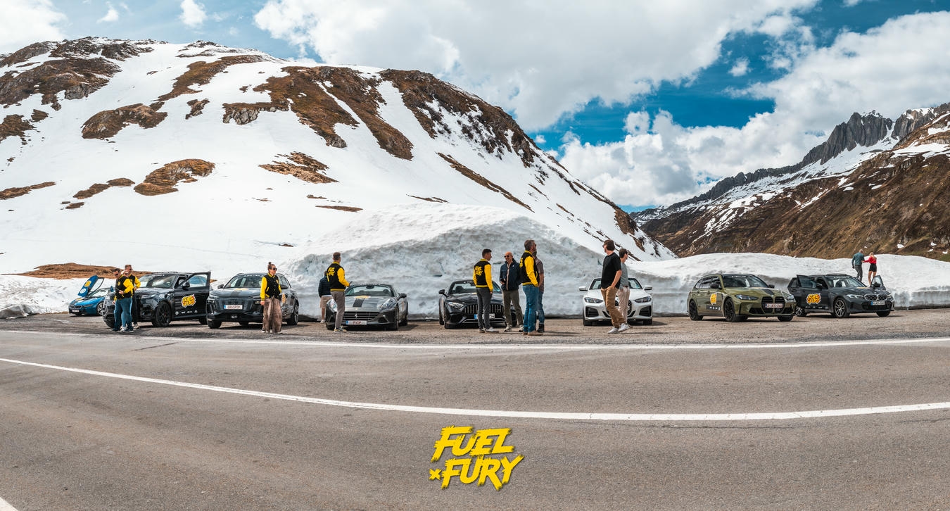 Fuel x Fury convoy on the road